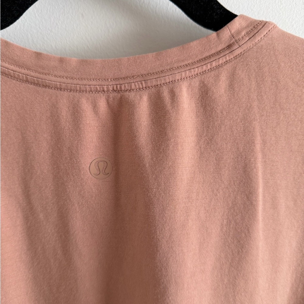 Lululemon Pink Clay Love Crewneck T-Shirt View 3